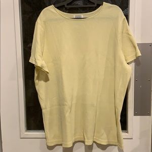 Light Yellow Knitted Shirt